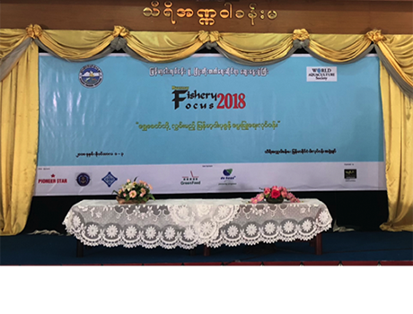Se invitó a los expertos de Liankun a asistir a la primera Conferencia de Enfoque Pesquero de Myanmar (MFF2018) e hicieron un informe principal
